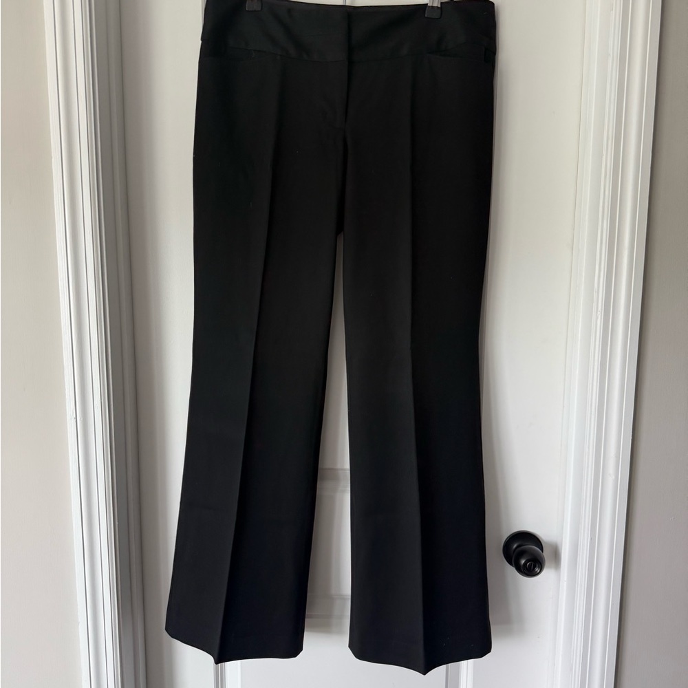 Express Editor Black Wide Leg Dress Pants